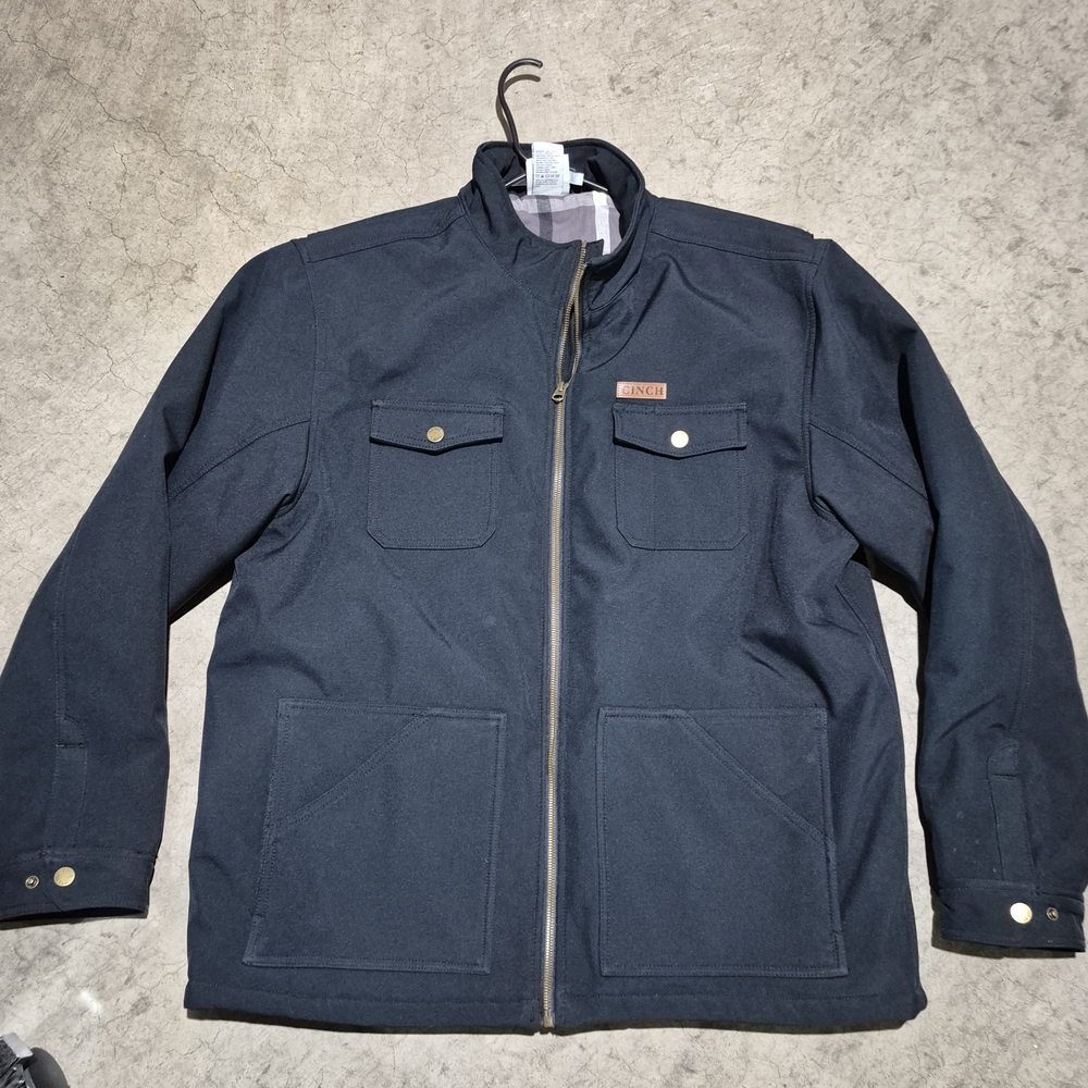 Cinch Mens Black Bonded Conceal Carry Jacket MWJ1566003